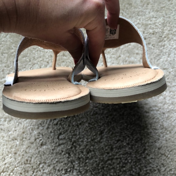 Sperry Womens Sea Port Thong leather sandal 7.5 - Picture 6 of 6